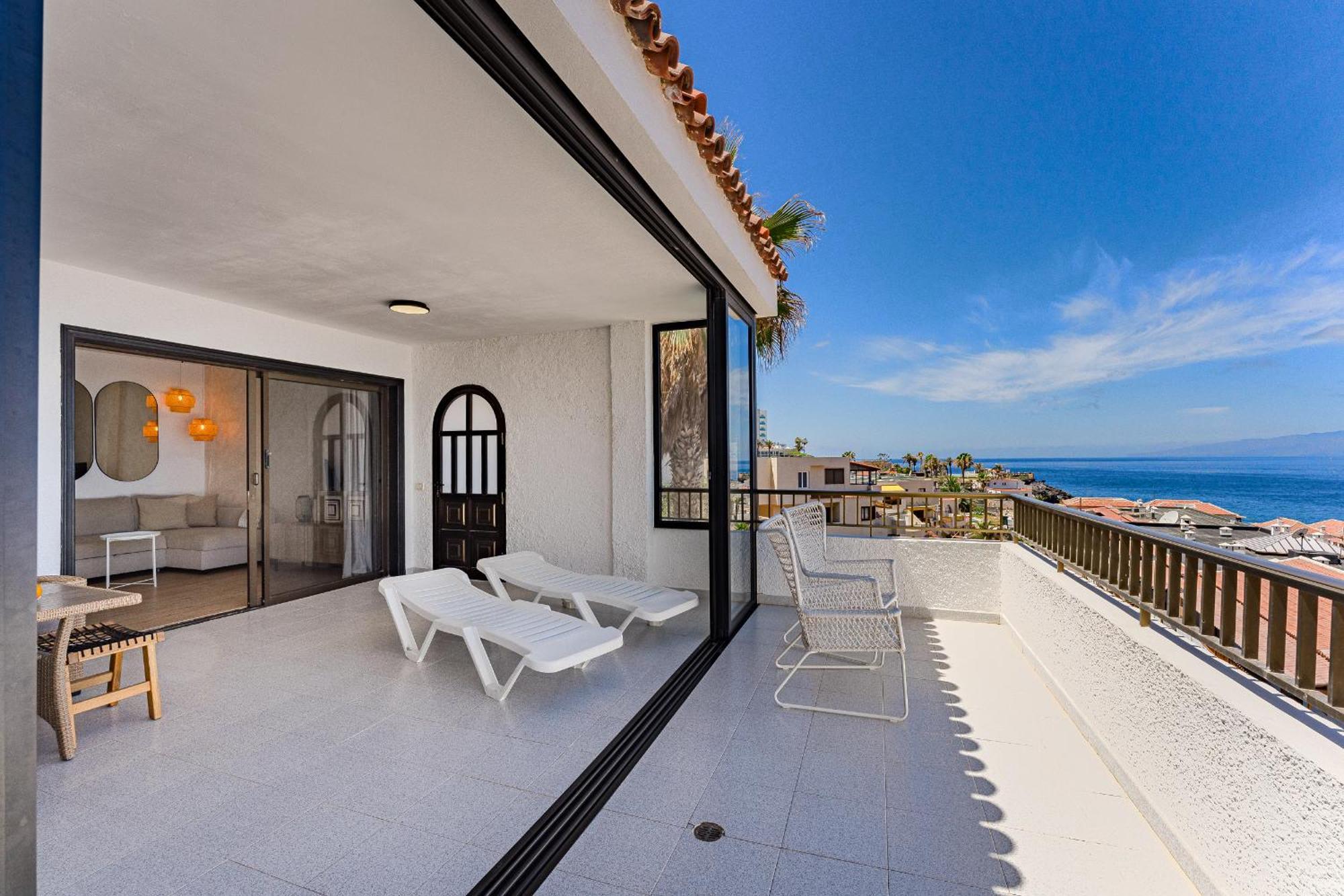 Panoramic View Apartment In Los Gigantes Acantilado de los Gigantes Kültér fotó